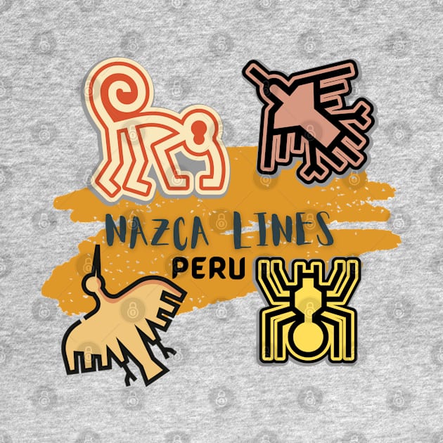 Nazca Lines - Peru by DW Arts Design